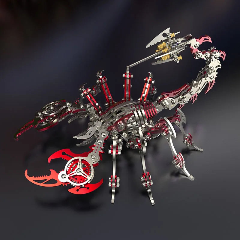 3D Metal Scorpion Model Kit for Steampunk Desk Display