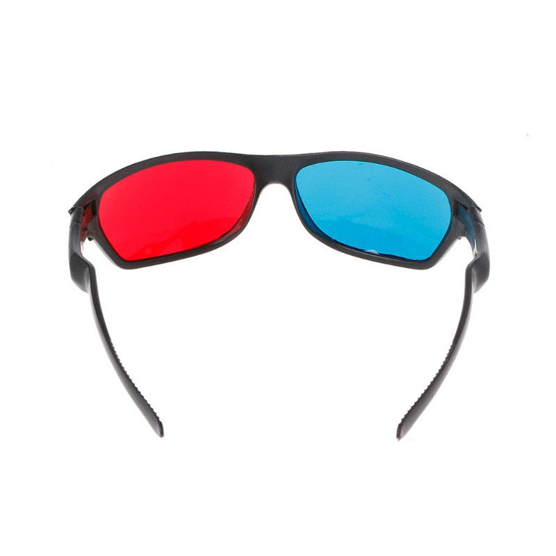 Red Cyan Anaglyph 3D Glasses for Movies and Games at Home