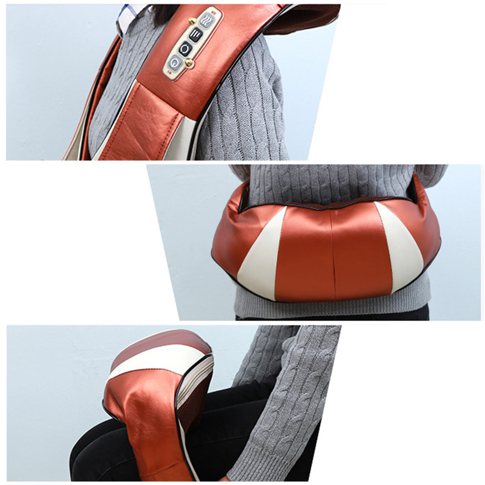 Heated Neck and Shoulder Massage Shawl for Home & Car