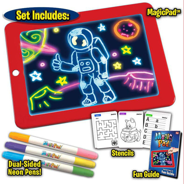 Luminous Drawing Board for Screen-Free Creative Fun