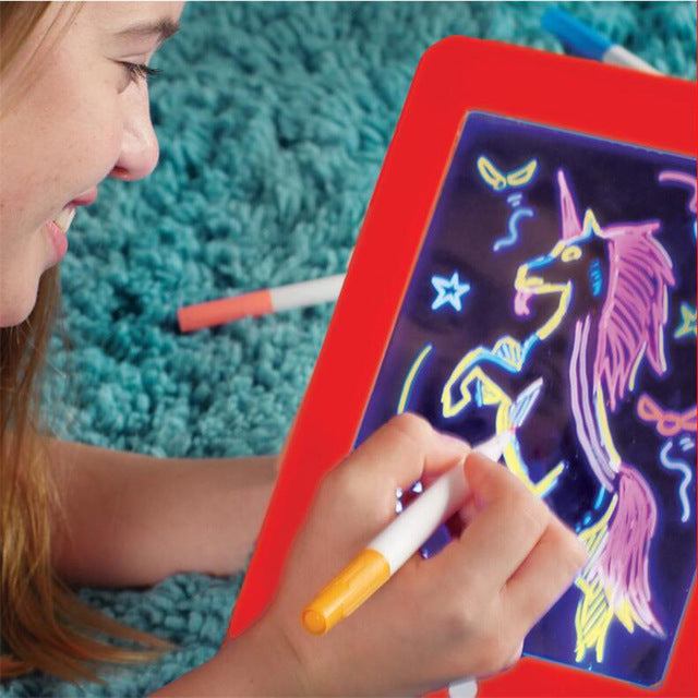 Luminous Drawing Board for Screen-Free Creative Fun