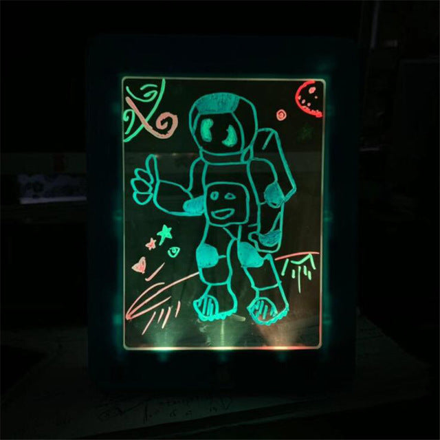 Luminous Drawing Board for Screen-Free Creative Fun