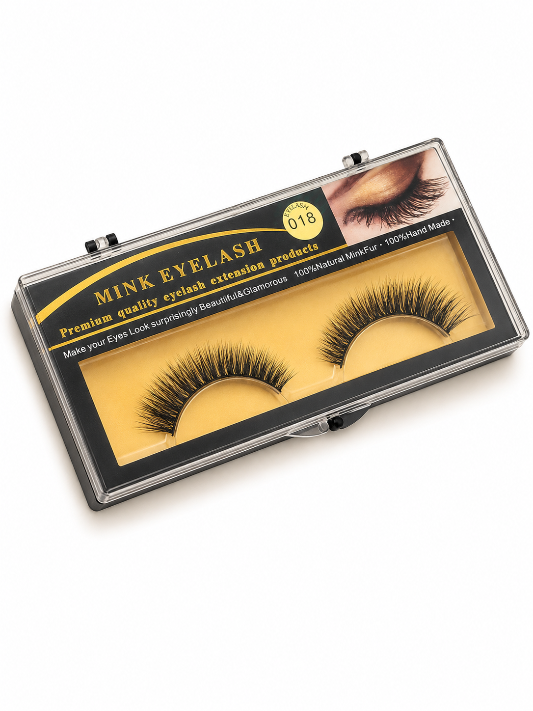 3D Mink Lashes — 100% Real Mink, Handmade
