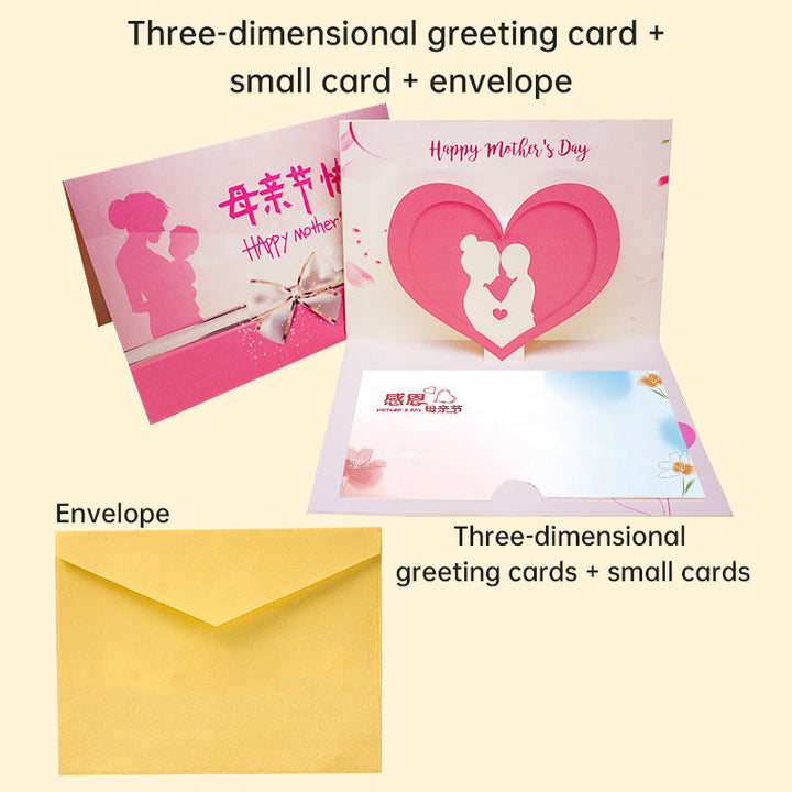 3D Paper-Cut Mother's Day Card for a Memorable Gift
