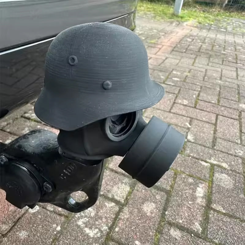 3D Printed Trailer Hitch Cover for Rust Protection
