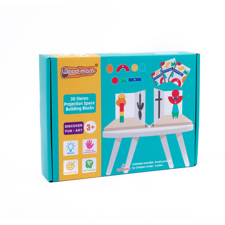 3D Building Blocks for Spatial Thinking and Screen-Free Play