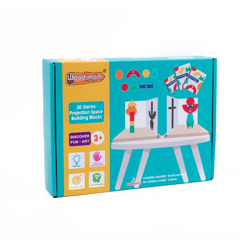 3D Building Blocks for Spatial Thinking and Screen-Free Play