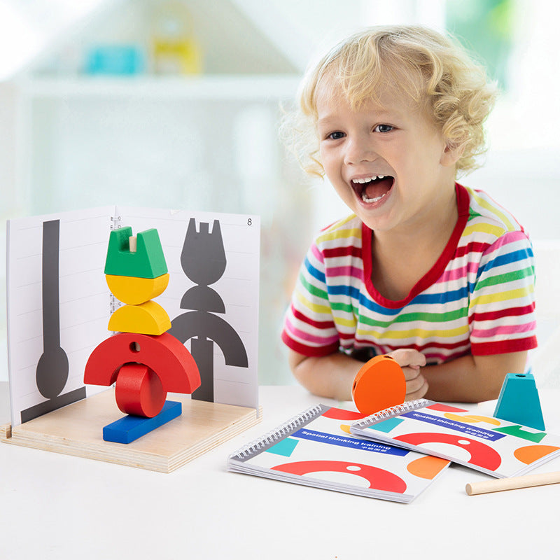 3D Building Blocks for Spatial Thinking and Screen-Free Play