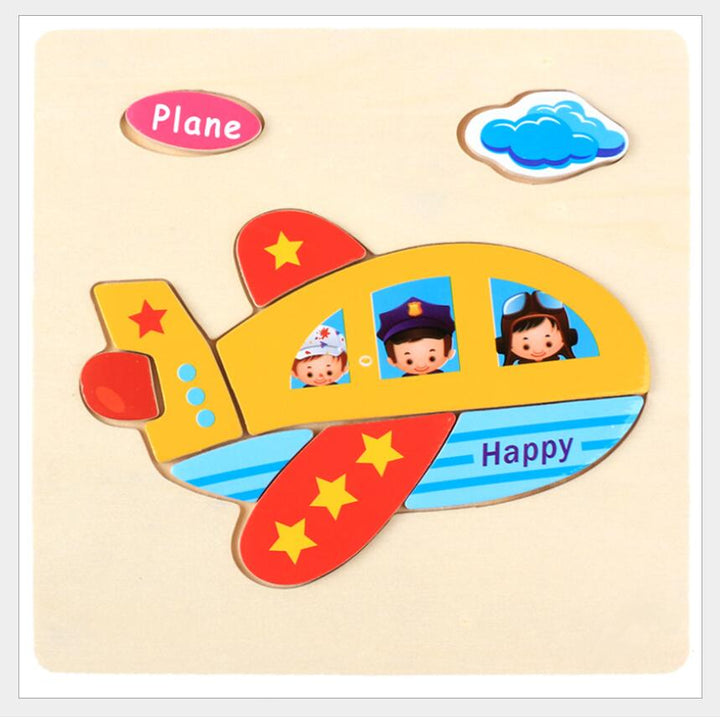 Wooden Puzzle Toys for Toddlers | Hands-On Early Learning