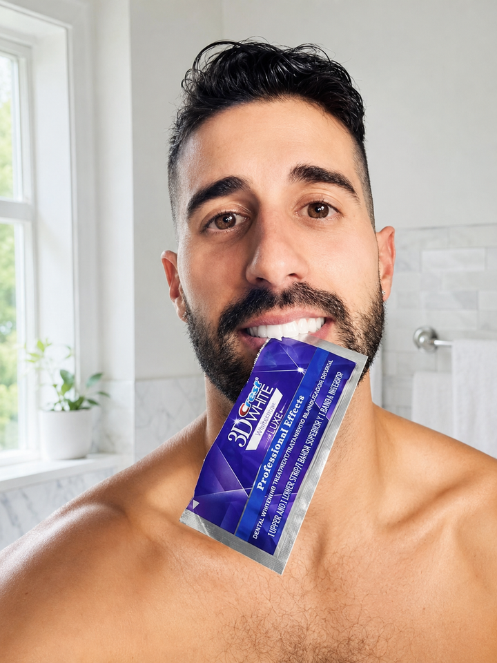 3D White Professional Teeth Whitening Strips — 20 Pairs