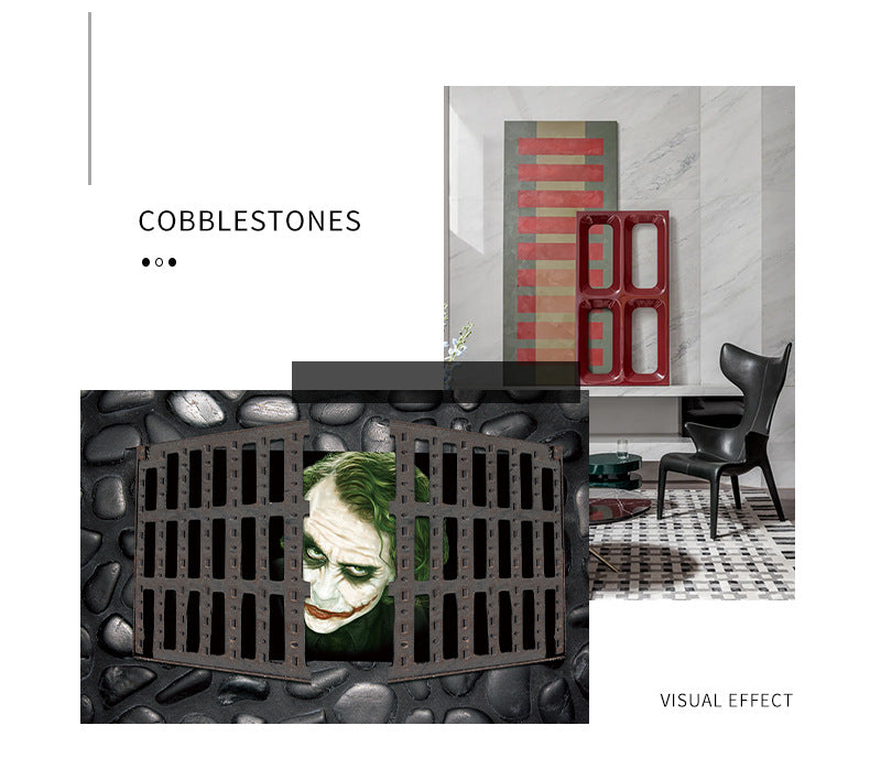 3D Illusion Floor Mat for Playful Entryway Decor