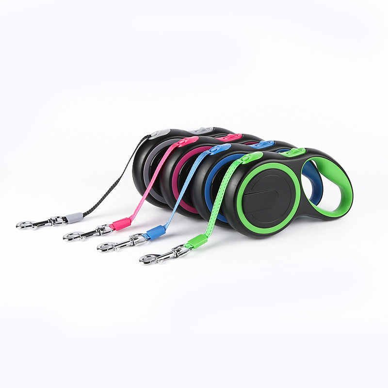 Retractable Dog Leash with Automatic Telescopic Lead