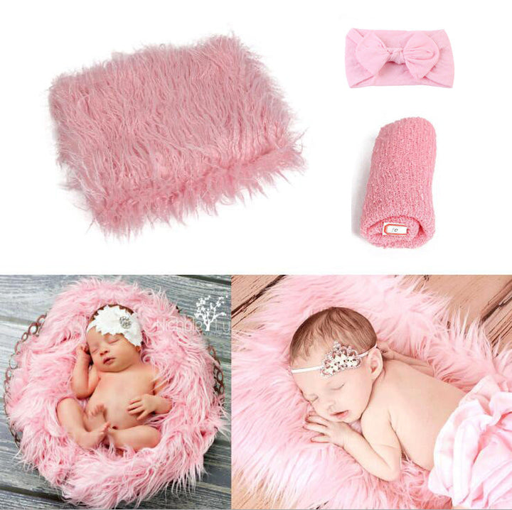 Baby Photography Props 3-Piece Newborn Photo Set