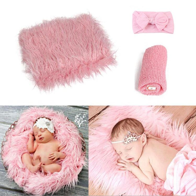 Baby Photography Props 3-Piece Newborn Photo Set