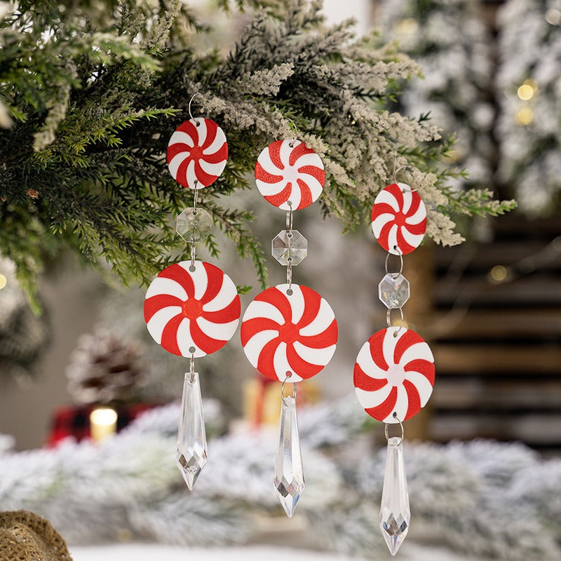 Christmas Candy Ornaments – Sparkling Peppermint Decor