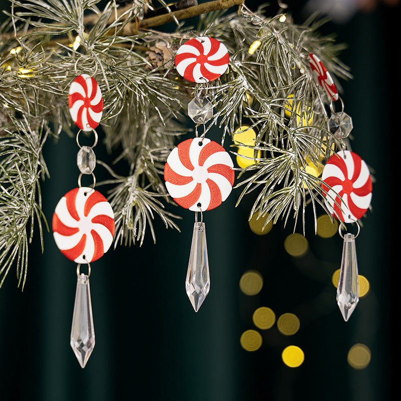 Christmas Candy Ornaments – Sparkling Peppermint Decor