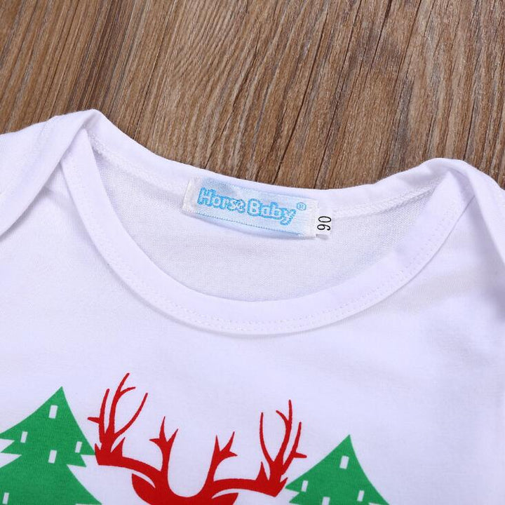 Baby Christmas Outfit Set: First-Christmas Photo Look