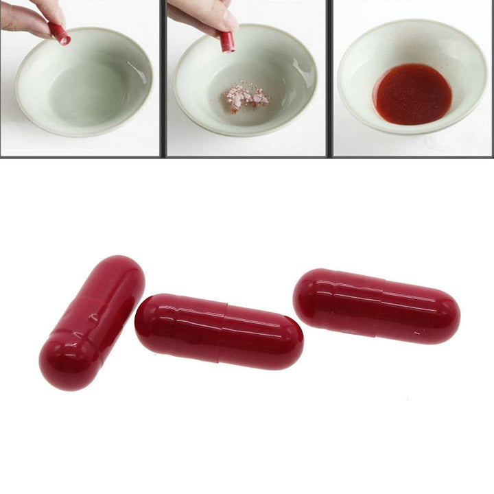 Fake Blood Capsules for Realistic Halloween Costume Effects