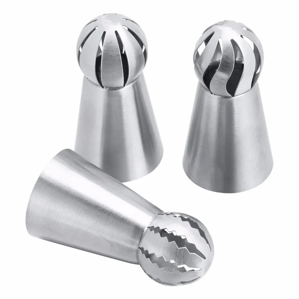 Russian Piping Tips Set for Ruffled Rose Cake Icing
