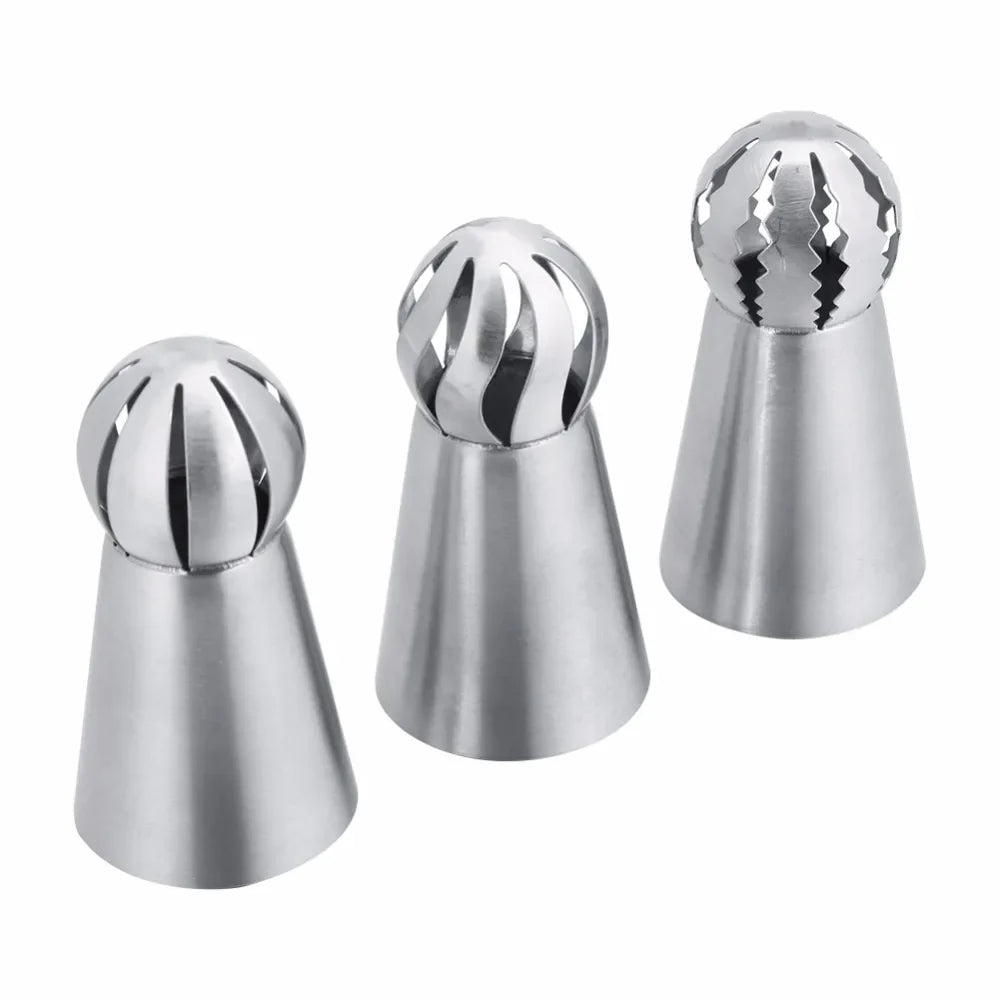 Russian Piping Tips Set for Ruffled Rose Cake Icing