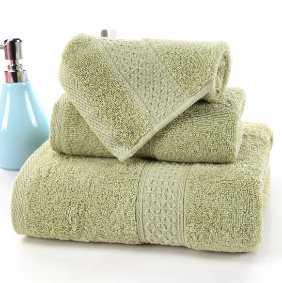 100% Cotton Bath Towel Set for Soft, Absorbent Drying