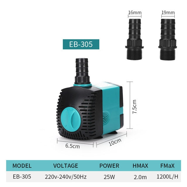 Adjustable Aquarium Water Pump – Ultra-Quiet Flow