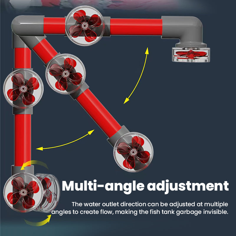 Aquarium Outlet Fan Kit for Better Water Circulation
