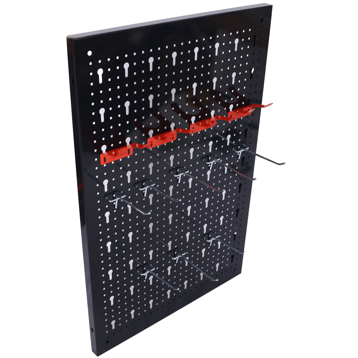Metal Garage Pegboard Tool Rack, 4 ft Wall Organizer