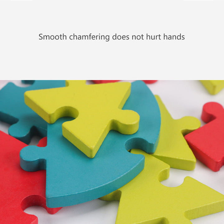 Toddler Educational Puzzle for Shape and Color Play