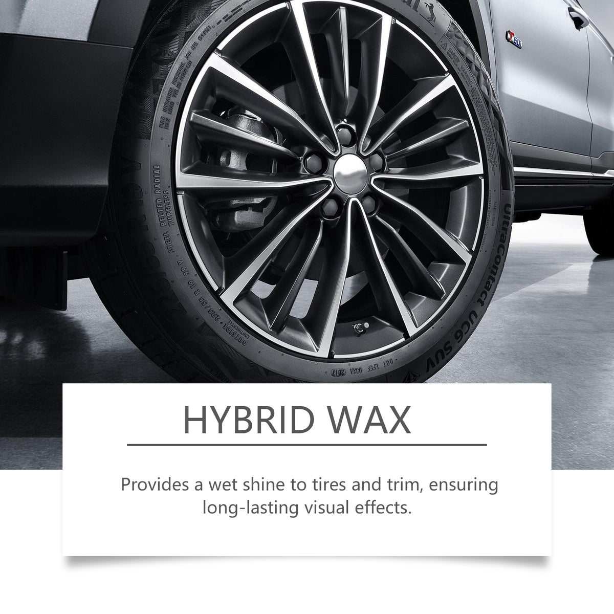 Tire Shine Spray With Carnauba Wax Tire Protection