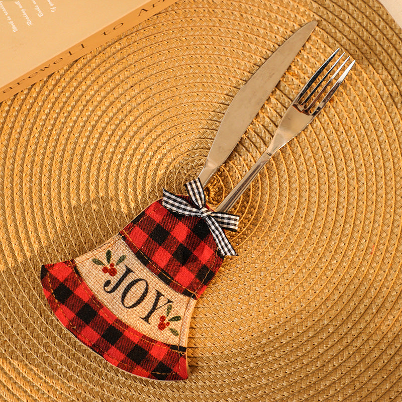 Christmas Cutlery Holders for Festive Table Settings
