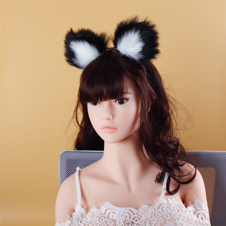 Cat Tail Costume Accessory Set With 40cm Matching Ears