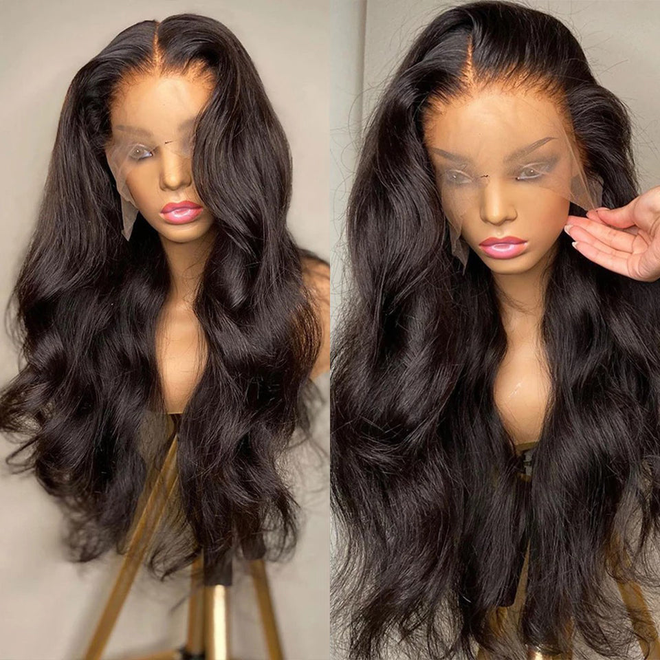 Lace Front Human Hair Wig for Natural-Looking Body Waves