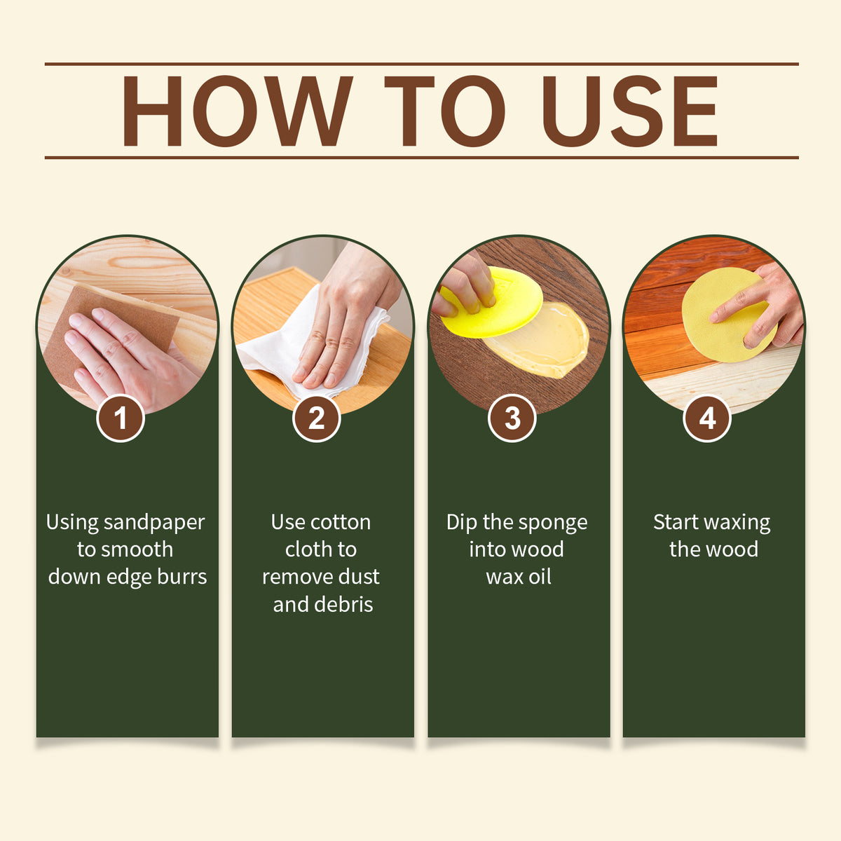 Wood Furniture Beeswax Polish for Lasting Natural Shine