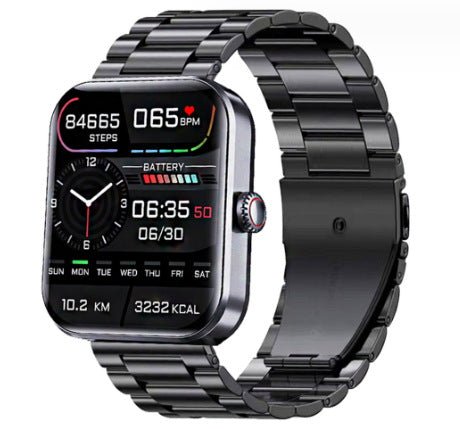 Fitness Smartwatch with Heart Rate, Sleep & Step Tracking