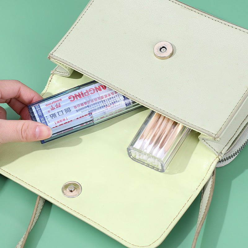 Clear Portable Storage Box for Small Items On the Go