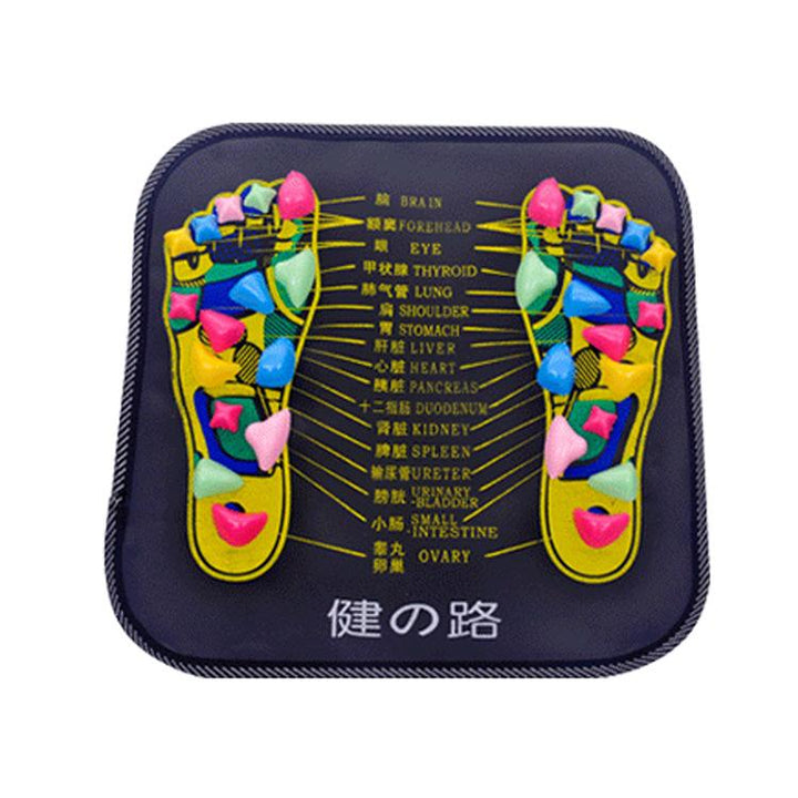 Reflexology Foot Mat — 25+ Acupressure Points for Natural