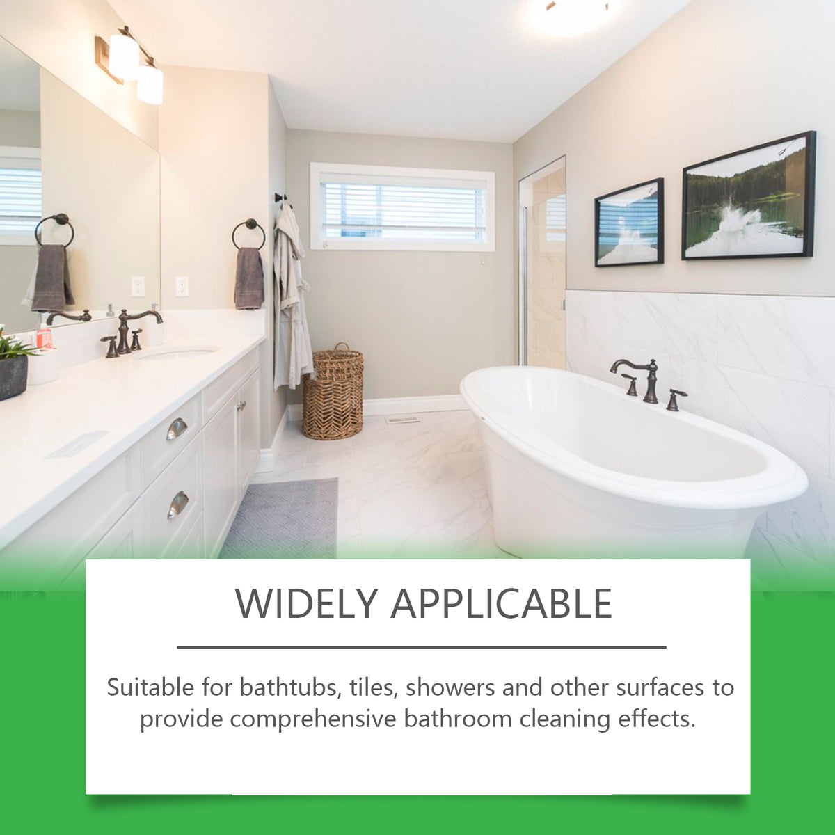 Bathroom Cleaner Spray for Fast Grime & Scale Removal