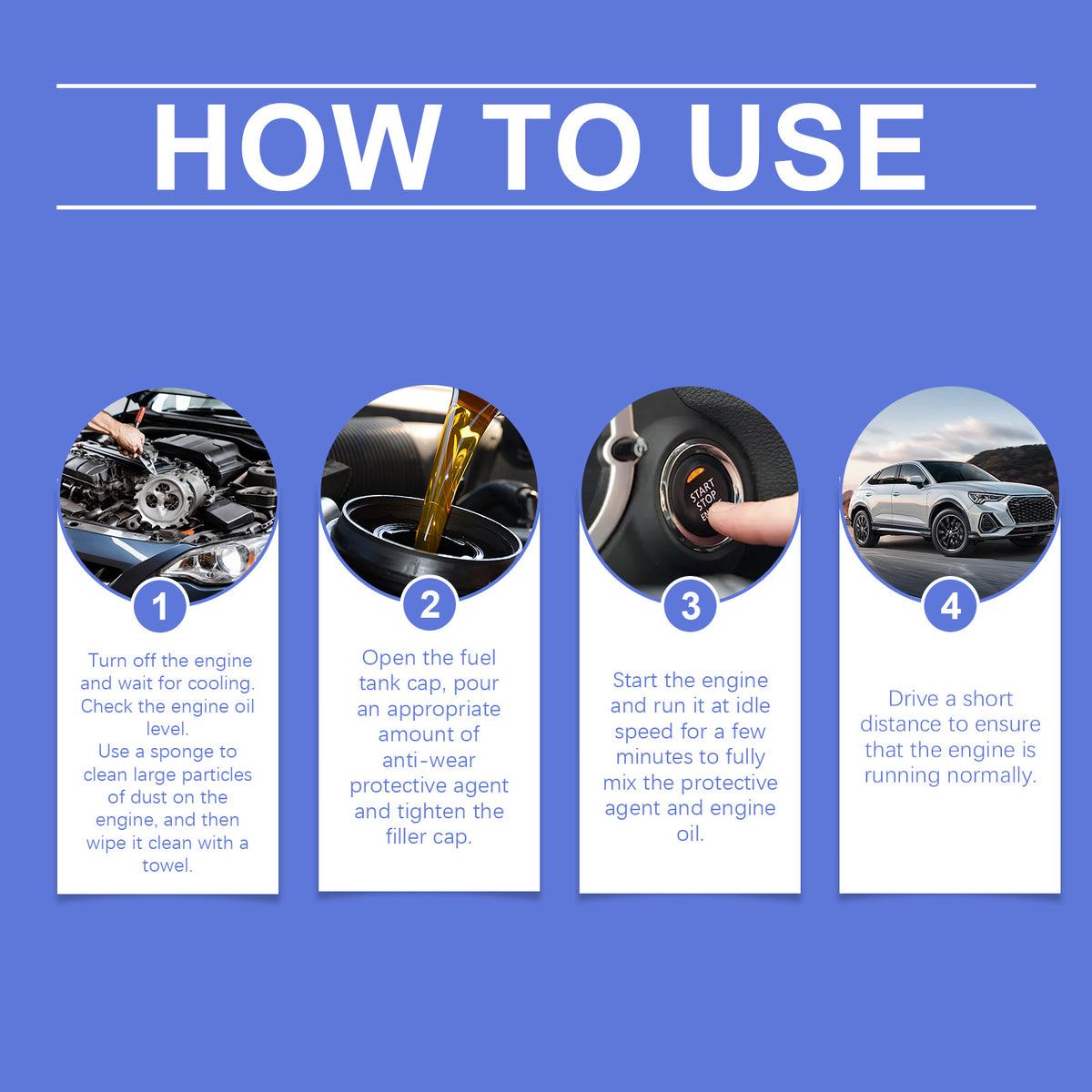 Gasoline Engine Carbon Cleaner & Anti-Wear Additive