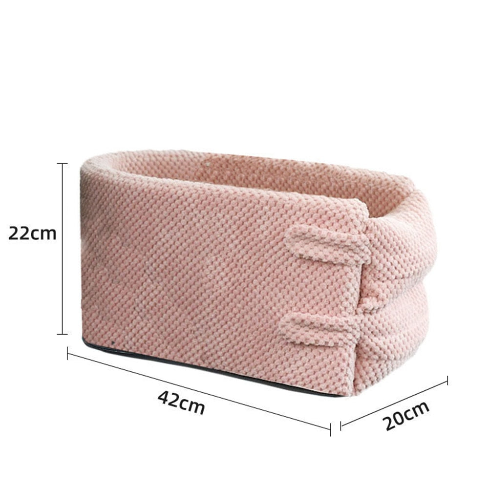 Portable Pet Car Seat for Small Dogs and Cats Travel