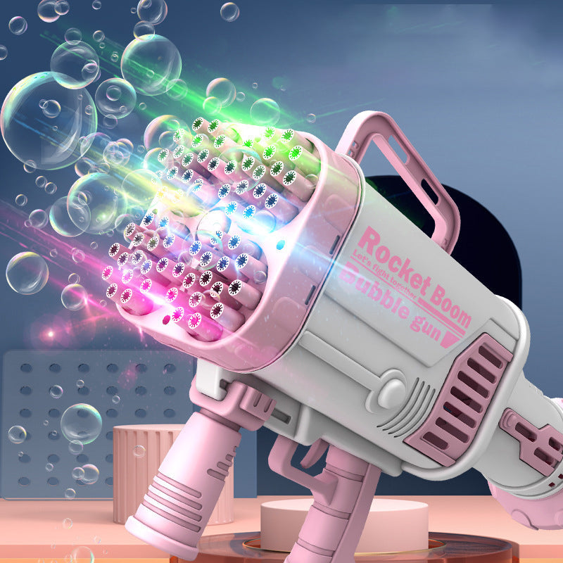 Electric Bubble Gun Toy for High-Volume Outdoor Play