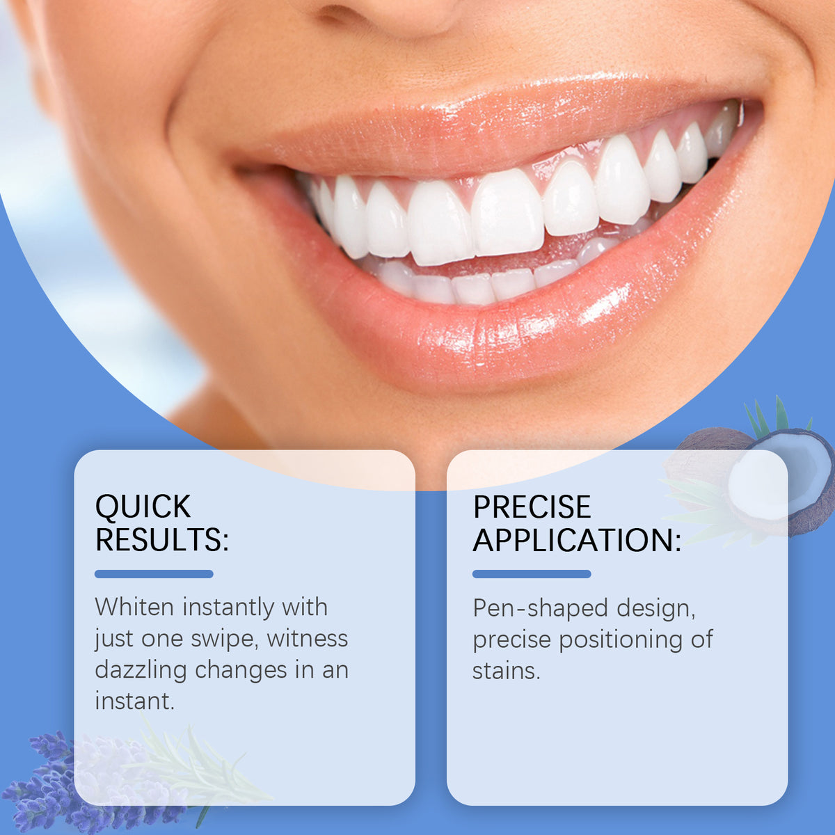 Teeth Whitening Pen Set for Fresh, Brighter Smiles