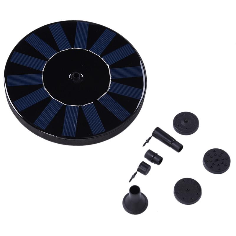 Solar Water Fountain for Ponds, Gardens and Birdbaths
