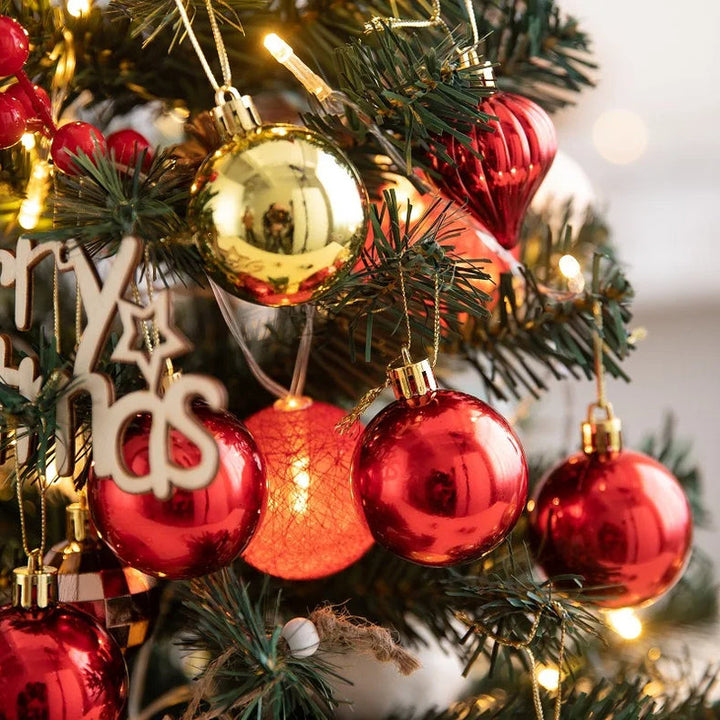Mini Christmas Tree With Lights for Small-Space Cheer
