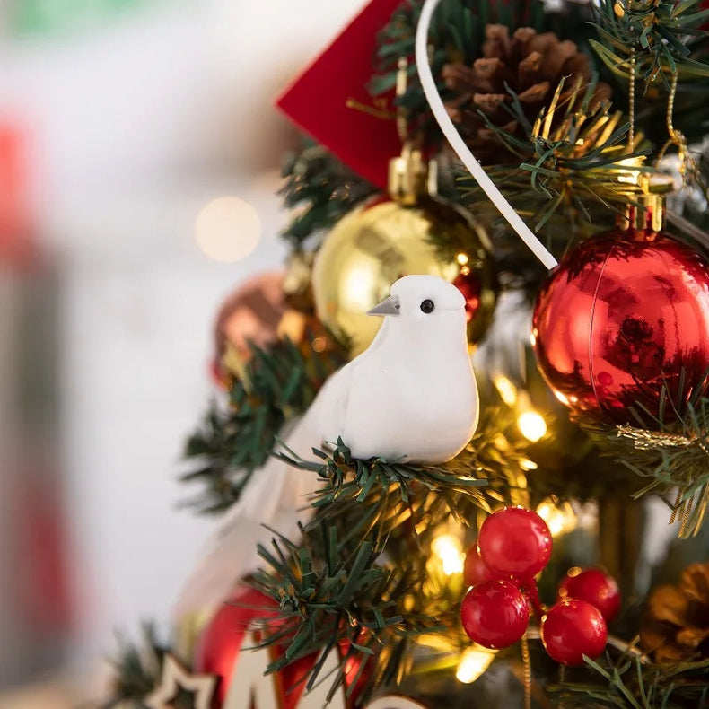 Mini Christmas Tree With Lights for Small-Space Cheer