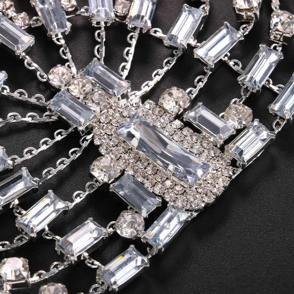 Rhinestone Bridal Headband for a Regal Wedding Look