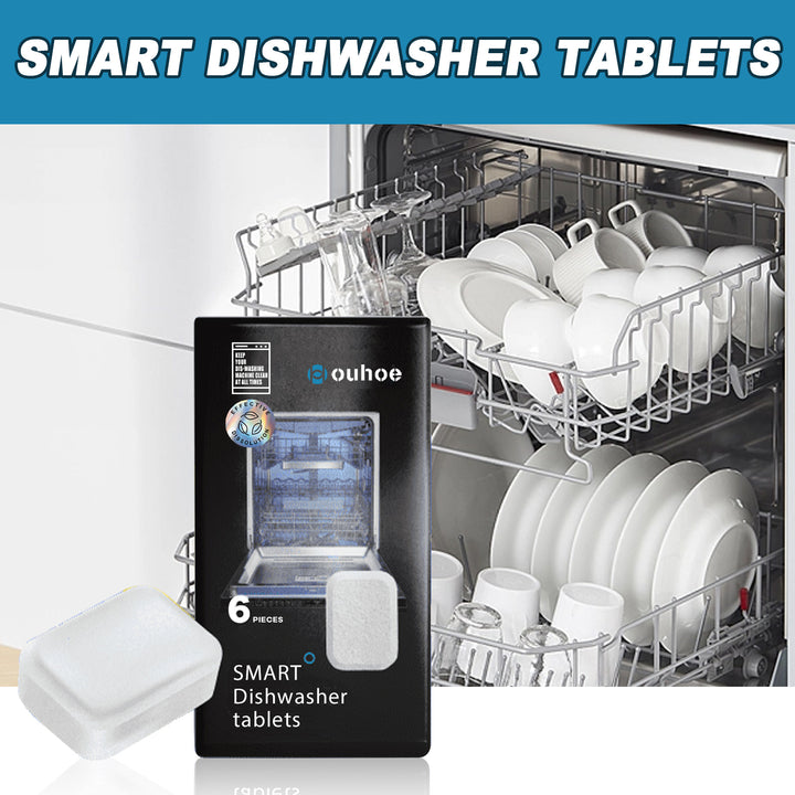 Dishwasher Cleaning Tablets Remove Odor, Limescale & Oil