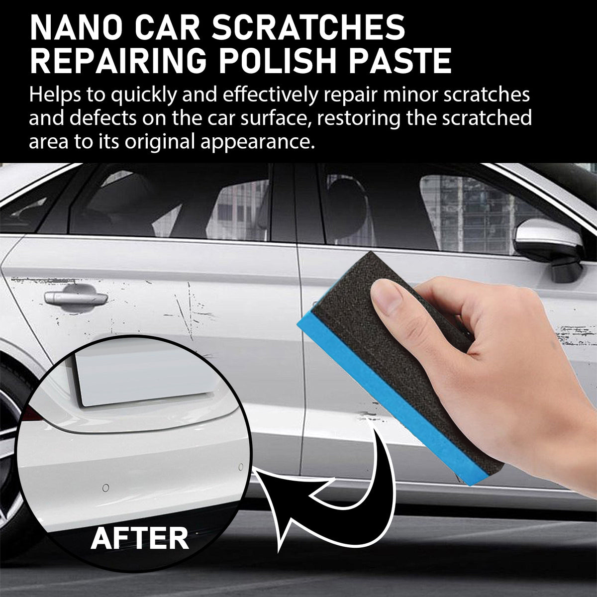 Car Scratch Repair Polish Paste for Scuff Marks