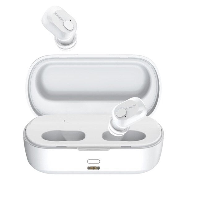 Bluetooth 5.0 True Wireless Earbuds With Charging Case