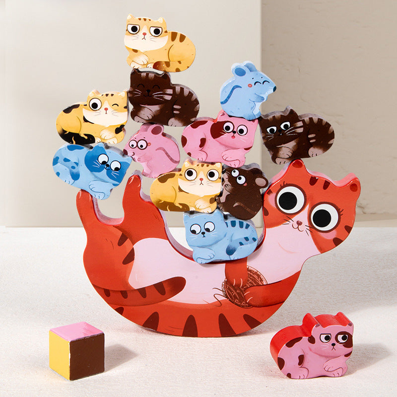 Animal Stacking Balance Toy for Screen-Free Play